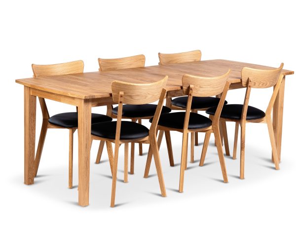 Visby med 6 Växjö Stolar