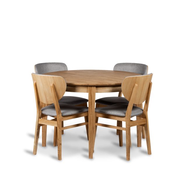 Rönne med 4 Tjörn Stolar