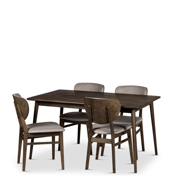 Nyborg med 4 Smögen Stolar