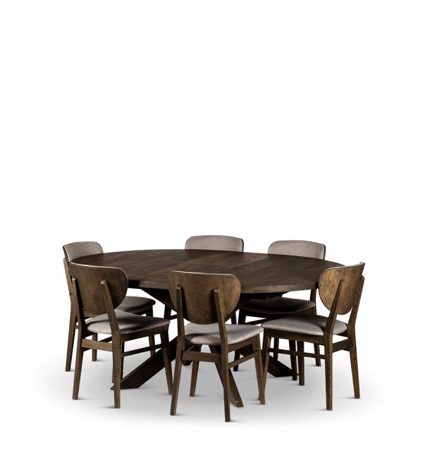 Hemse med 6 Smögen Stolar